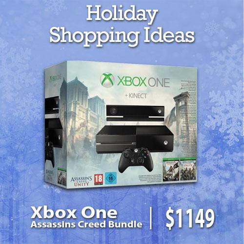 EABarbados's tweet photo. Get someone the Xbox One Assassins Creed Bundle this Christmas from Electric Avenue! http://t.co/Y2hnHJtFj6