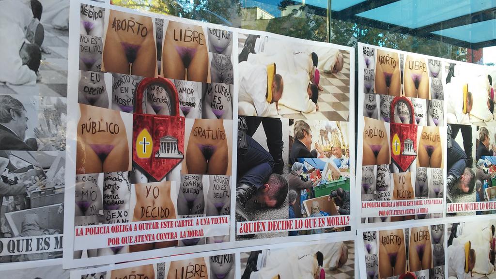 arainfonoticias's tweet photo. El cartel que Policía #Zaragoza obligó a retirar a vecina luce ahora en muchas calles Torrero http://t.co/nlVoaMXUbZ http://t.co/ARmcYLxYS8