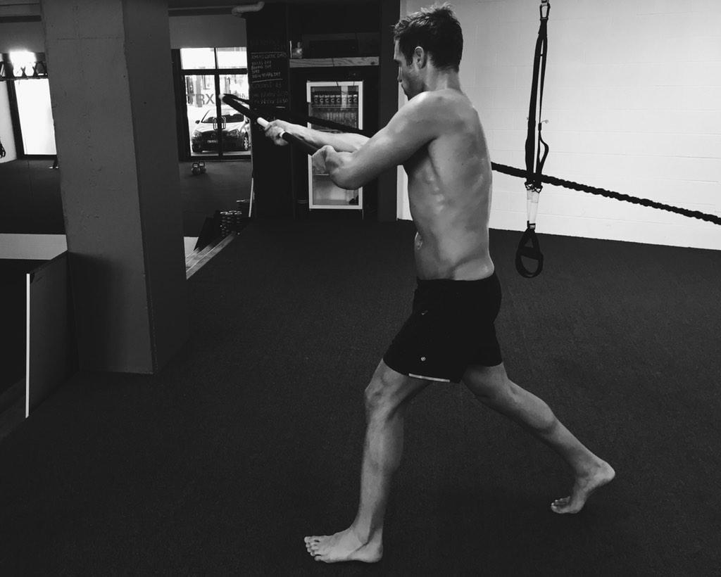 Always great to have this guy back training <a href="/TRXtrainingSyd/">TRX Training Sydney</a> #TRX #WaterPolo <a href="/TRXtraining/">TRX®</a>