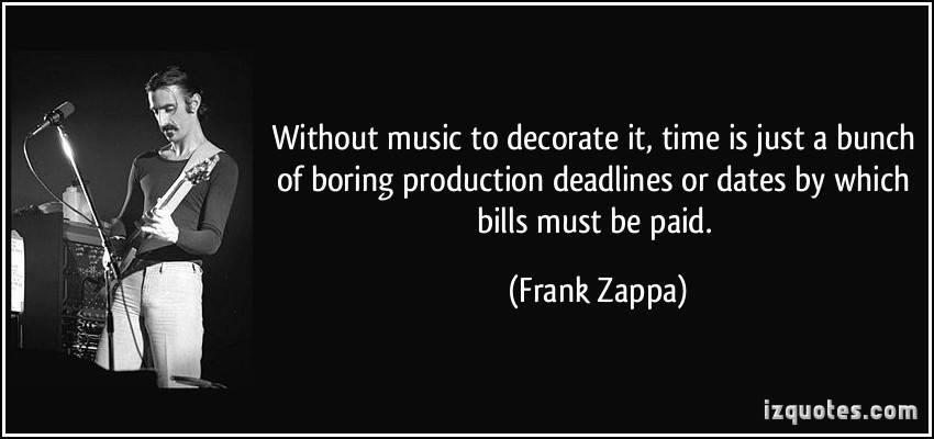 Happy Birthday in Memoriam Frank Zappa. 