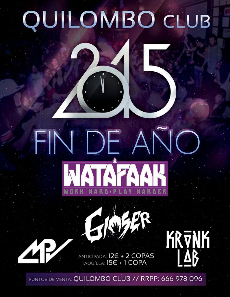 ilcapomigue's tweet photo. Pasa la nochevieja con @WataFaak @giostermusic en Quilombo, Pideme tu entrada 12€ con dos copas! @FiestasUgr http://t.co/Omk7YmF24M