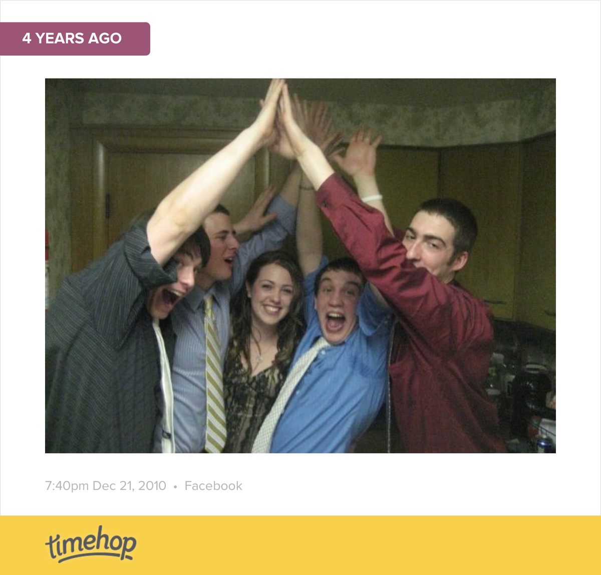 CatStratton's tweet photo. Exactly 4 years ago today! (via @timehop) http://t.co/6FYmB9YICy http://t.co/CQ3oSaaJnv