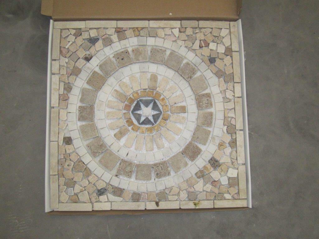 There are 3000 pcs different colours of #MosaicMedallion ( 60x60 ) in our stock <a href="/Ceramictilewhse/">Ceramic Tile Whse</a>