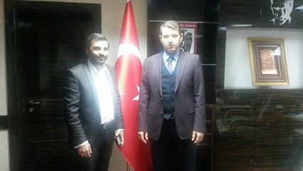 Sivas a yapacağımız yatırımla ilgili  Vali Yardımcısı ve İl Özel İdare Genel Sekreteri Salih Ayhan bir araya geldik.