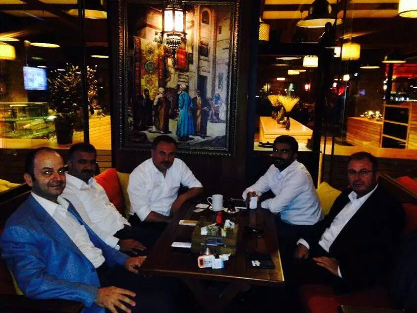 Tümsiad Genel Başkanı Dr. Hasan Sert,Türk Sağlık Vakfı Yönetim Kurulu Başkanı Dr,Murat Balaban,,hasbihal..