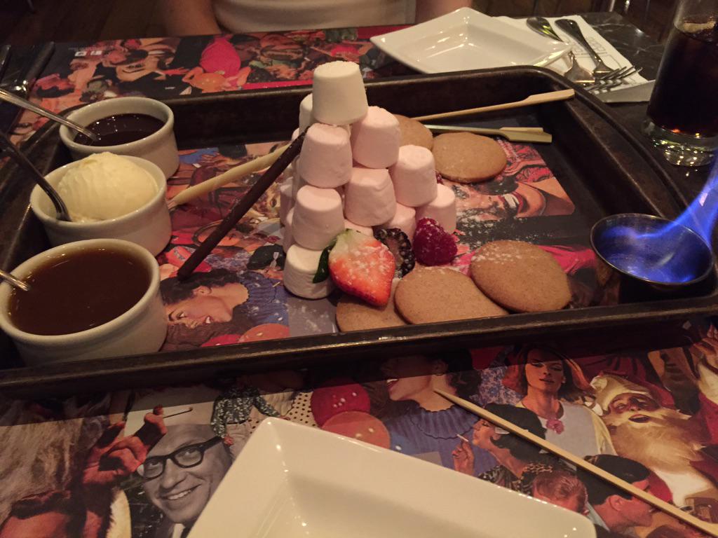 Loved our smores board <a href="/vincenthotel/">The Vincent Hotel</a>