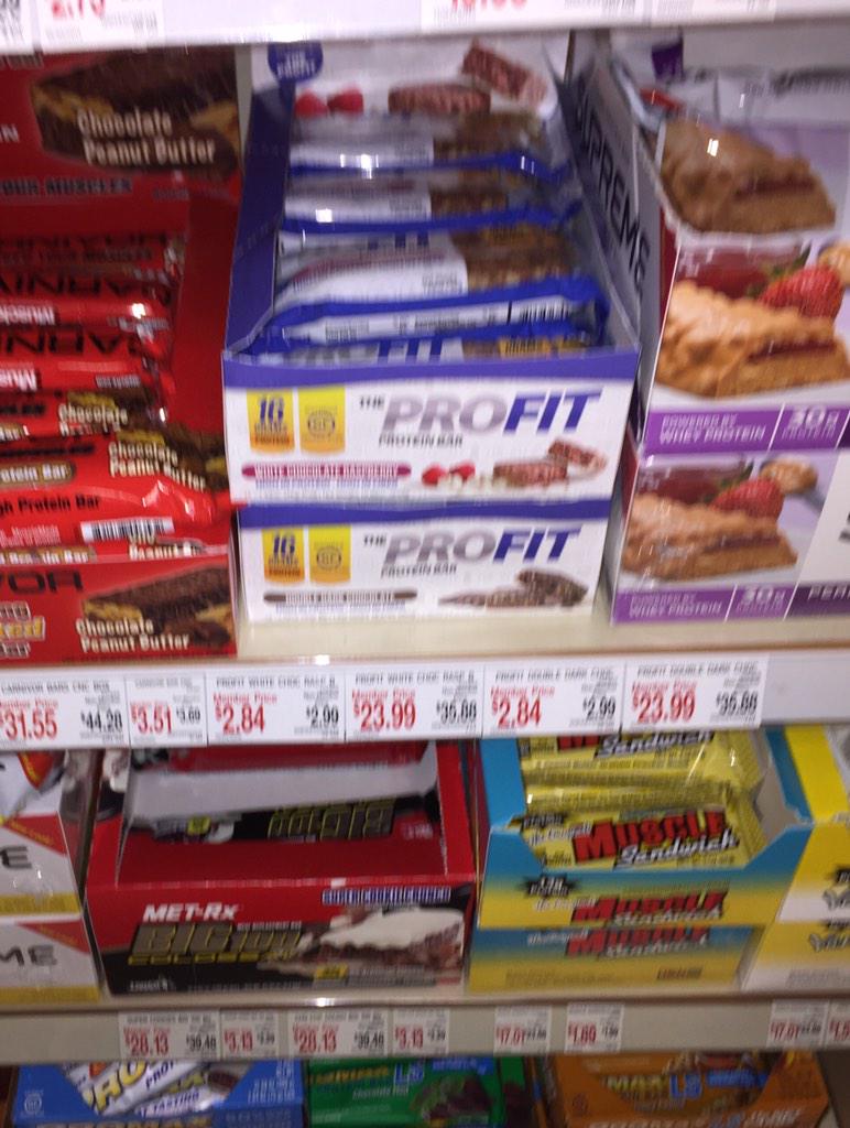 tom_eamoncap's tweet image. Love the new PRO-FIT bars at GNC, much less sugar and better taste than leading bars @marcuslemonis @TheProfitCNBC