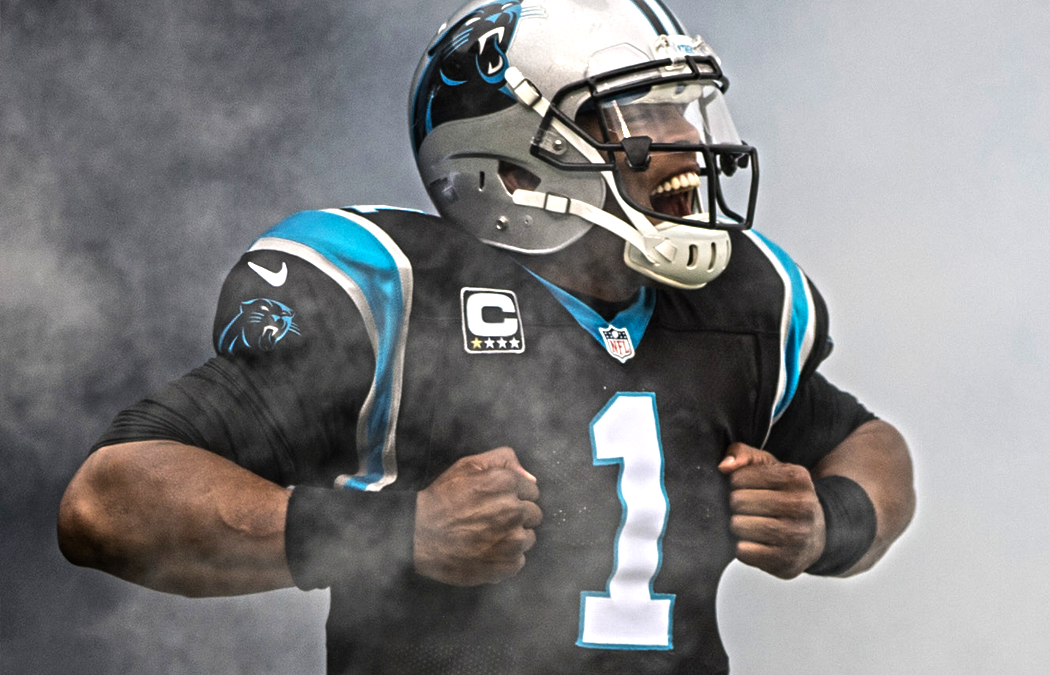 Panthers's tweet photo. .@CameronNewton will start at quarterback for the #Panthers today. #CLEvsCAR http://t.co/YEBaCalTAy