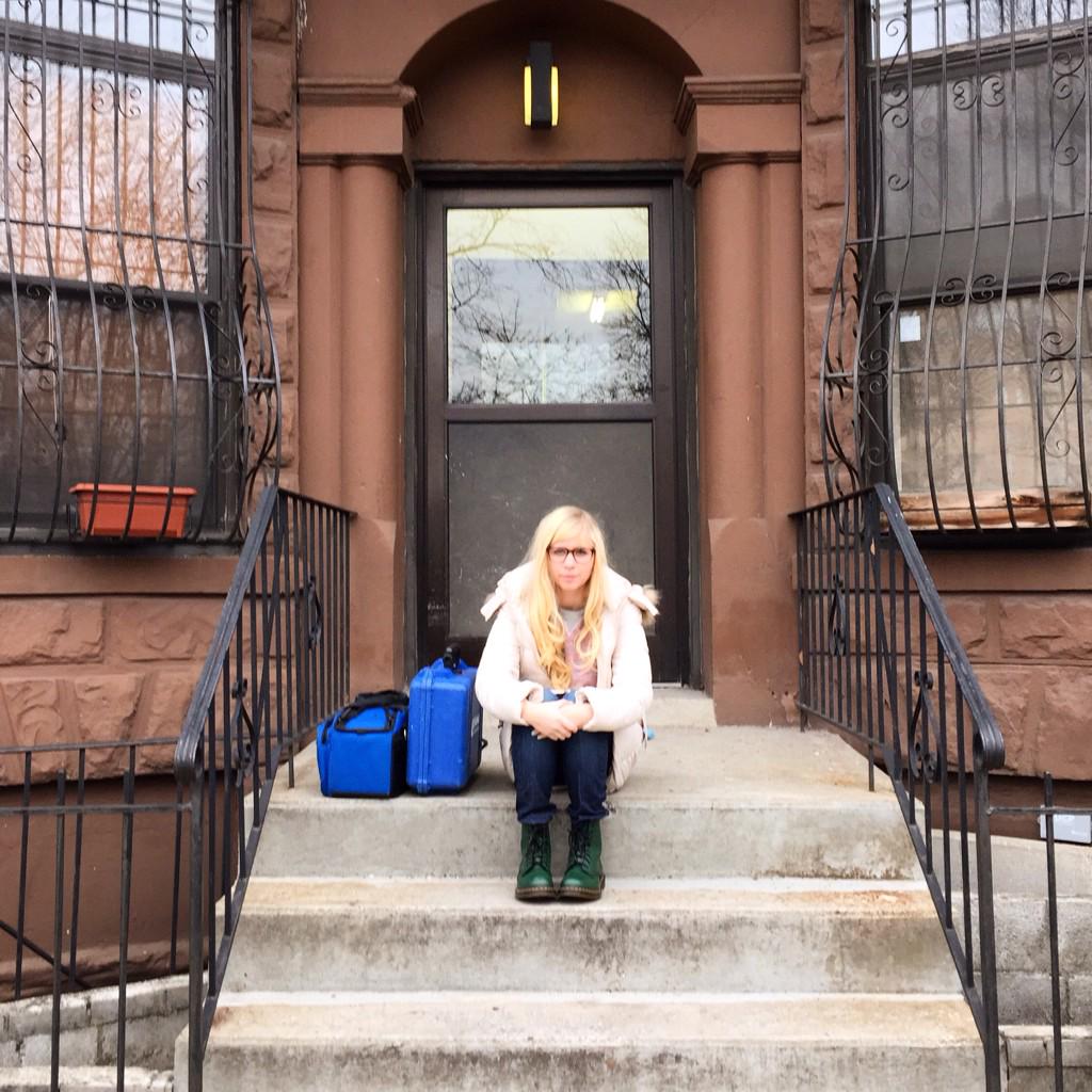 erinebagwell's tweet photo. Returning gear today. #goodbyeproduction #hellopost http://t.co/r9YqkYefS0