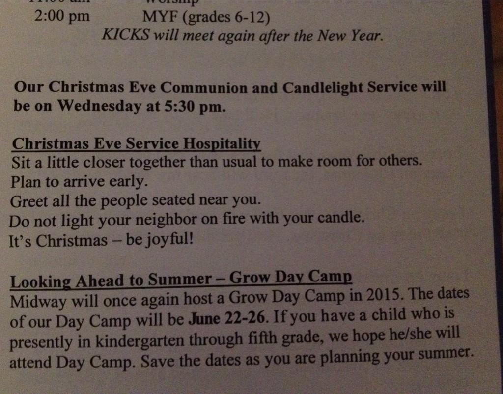 Jessica_MBritt's tweet photo. I appreciate my church's sense of humor. Unfortunately, I like setting people on fire. http://t.co/gZ5z1qmkWX