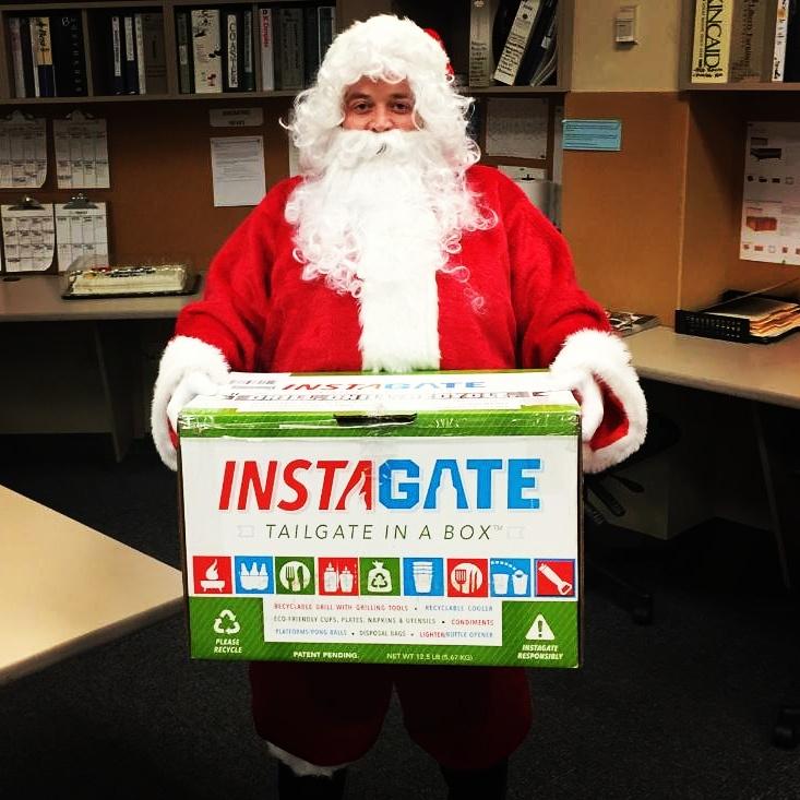 Santa got his Instagate delivered #christmas #instagate #holidaygifts2014  #2014In5Words #xmas #HolidaySpirit