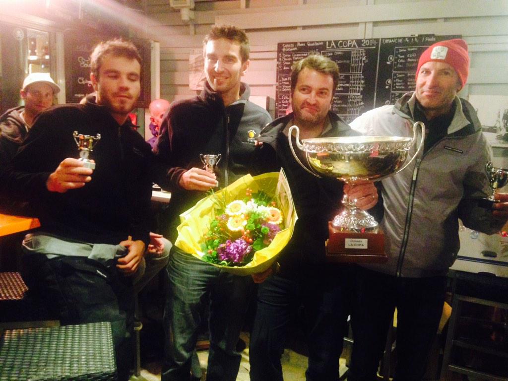 Le beau podium à 4 marches de #LaCopa2014