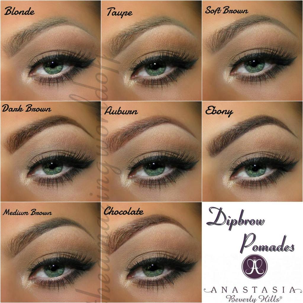 Anastasia Beverly Hills Dipbrow Pomade Available shade : Ebony Medium Brown...