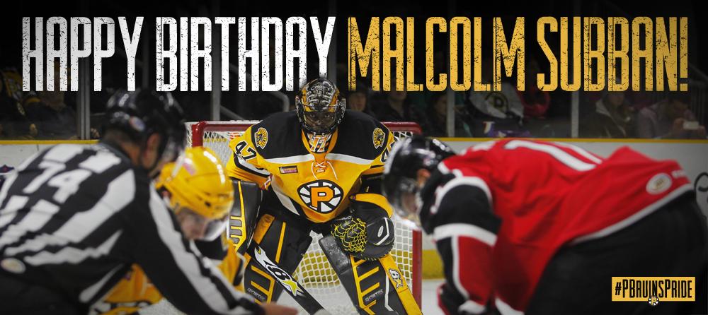 Happy Birthday Malcolm Subban! 