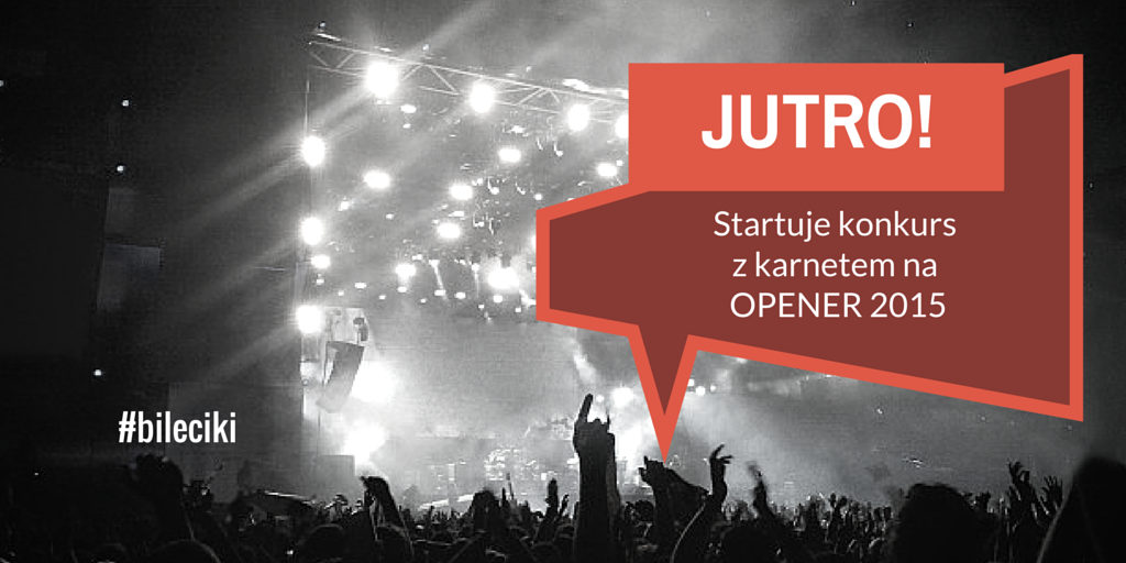 klubFM's tweet photo. Dajcie retweet! Jutro startuje konkurs z biletami na #Opener! @MiastoGdynia jest gotowe? http://t.co/cOaCcYsh5g http://t.co/W0H1yHo176
