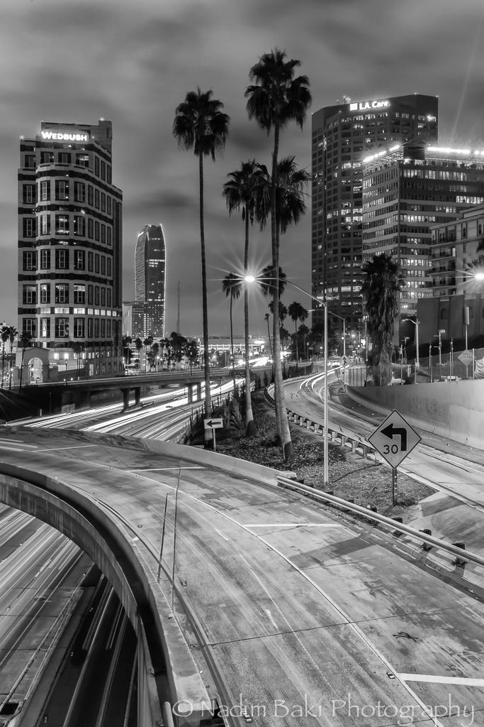 nadim_baki's tweet photo. Order art prints at my store: http://t.co/HQJS1OVGYx
#blackandwhitephotography #harborfreeway #downtownlosangeles http://t.co/YFIDu2wvzG
