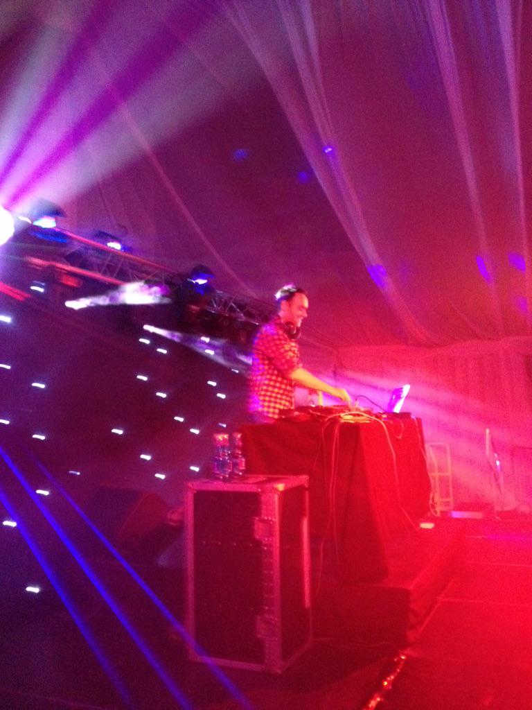 PerfectNightDJs's tweet image. Dj karat was sharing the stage last night with @Chris_Stark &amp;amp; @ahj for @DevonYFC #christmasparty 2014 #messynight