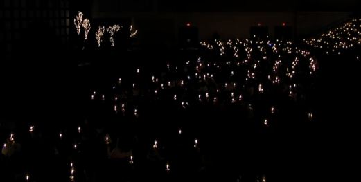 jhilman's tweet photo. Lights in the darkness. #TrinityLight #lovemychurch http://t.co/GKmSPA2wzM