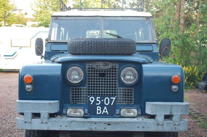 defabel's tweet image. Te koop mooie Land Rover series 2a 109 bj 1966 LPG Wegenbelasting vrije oldtimer  link.marktplaats.nl/881128719