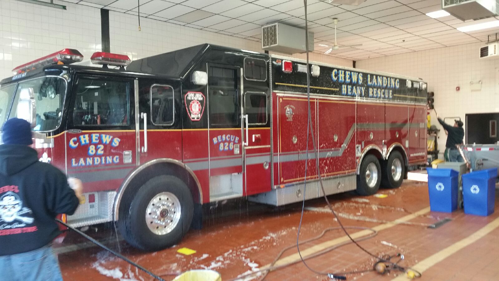 Chews Landing Fire on Twitter "Getting the trucks ready for tonight's Santa run for