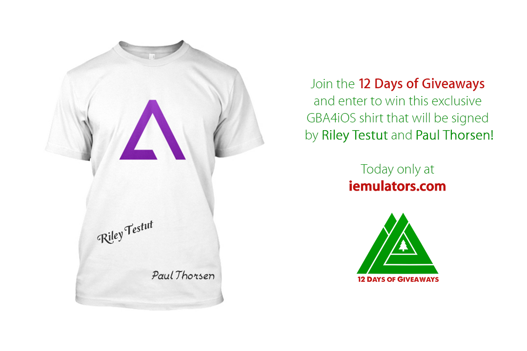 iEmulators's tweet image. The final day of the 12 Days of Giveaways starts now! Hosted by @RileyTestut and @pau1thor. iemulators.com