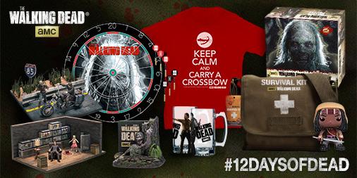On the #NinthDayOfDead, #TheWalkingDead gave to me... 🎵 
RT for a chance to win a #12DaysOfDead prize pack! #Sweeps