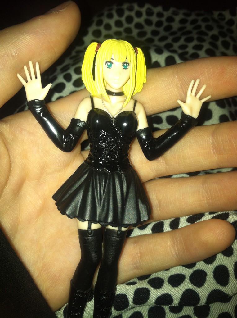 be_alternative1's tweet photo. @Onision jelly of my Misa action figure? #deathnote #misa #onision #yas #anime http://t.co/NIhIpnyGG8