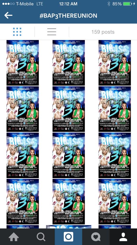 LadiesLoveLauny's tweet photo. Appreciate everyone that post #BAP3 👌 #BuzzinRealHeavy http://t.co/N9HMq7FbbM