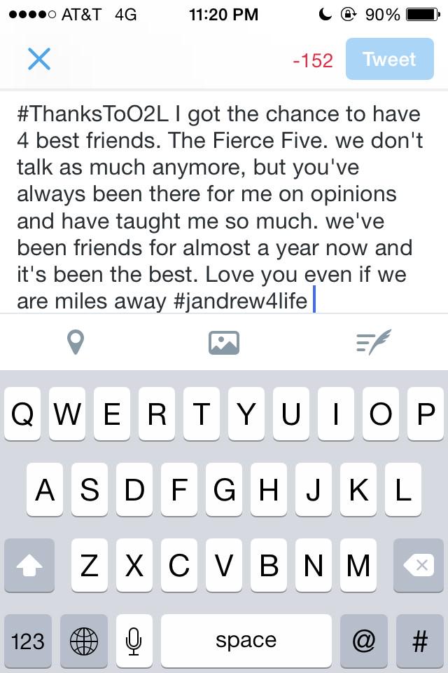 maggeerz's tweet image. #ThanksToO2L @rarelyrussett @slaymejc @ConairFranta @kiancoffee