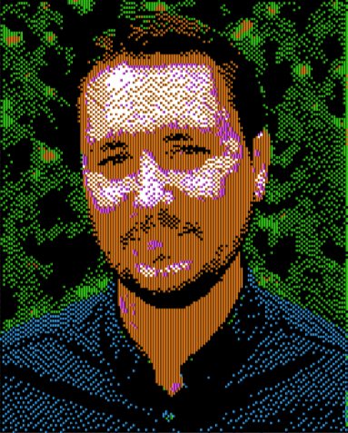 ConsoleCam's tweet photo. Wil Wheaton on the Apple II @wilw #consolecam http://t.co/qiJs4QM9fR