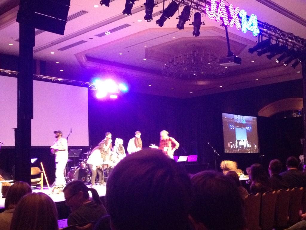 COJAX2014's tweet photo. These lumberjacks are killing it in lesson #1 #jax2014 http://t.co/5xVIsVNTOq