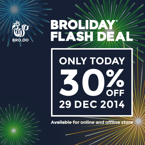 Menantikan #FlashDeal #BROLIDAY sepatu Full Black ini kan? Hanya satu hari, ayo diborong di bit.ly/FlashDealBro