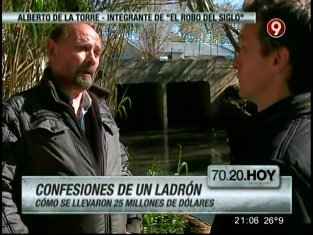 7020Hoy's tweet photo. Las confesiones de uno de los ladrones del "robo del siglo" http://t.co/SAeIlX2DLD http://t.co/HeDuBl8i8u