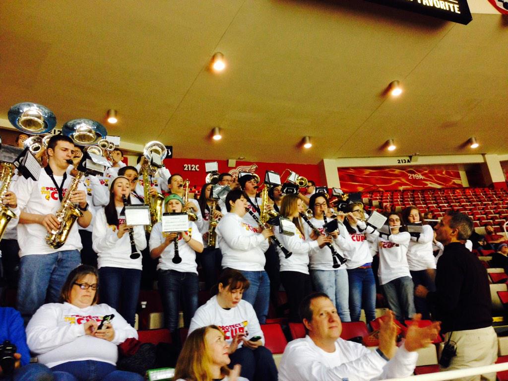 FerrisHockey's tweet photo. Dear Dragons - Thank You for being Bulldogs tonight at the GLI! http://t.co/rrYmrwlbuO