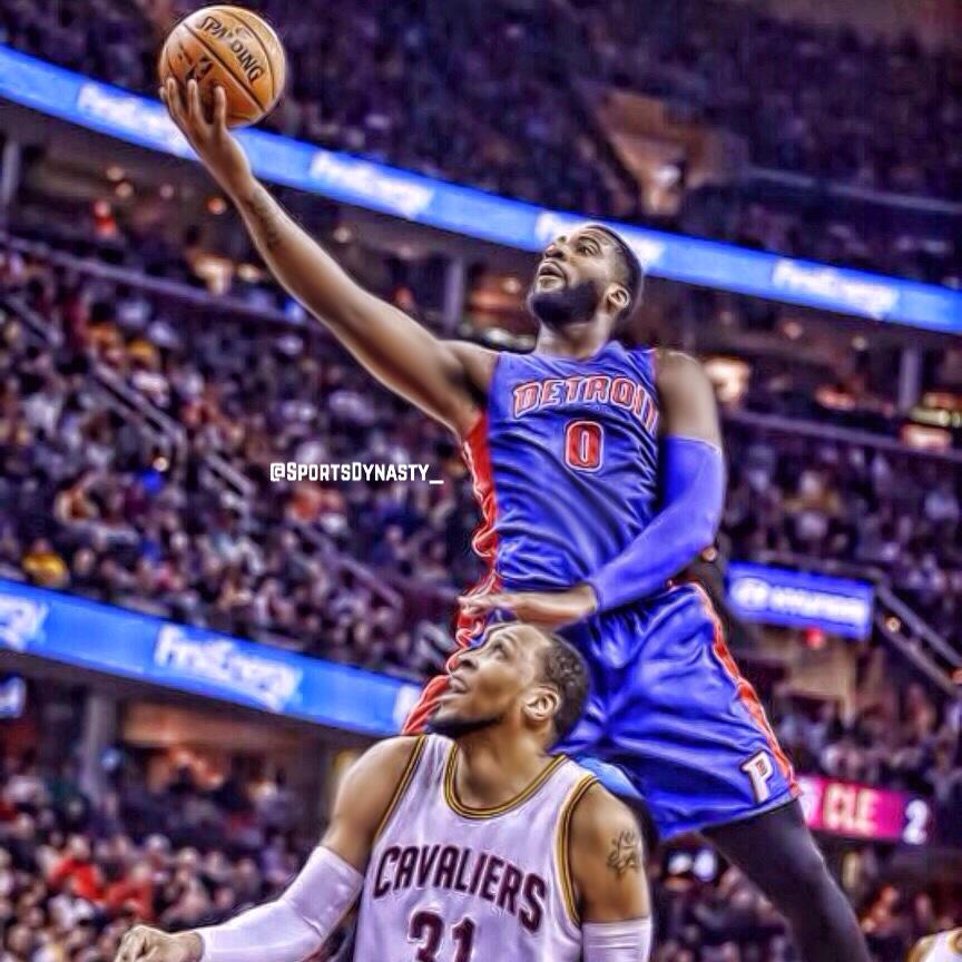 SportsDynasty_'s tweet photo. Andre Drummond had a big game with 16 points, 17 rebounds and 5 blocks leading the Pistons to victory over the Cavs. http://t.co/jnY9Tl1qoA