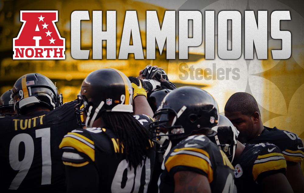 The AFC North belongs to #SteelersNation!!!  #HereWeGo

Get your AFC North Champs gear HERE: stele.rs/2942z