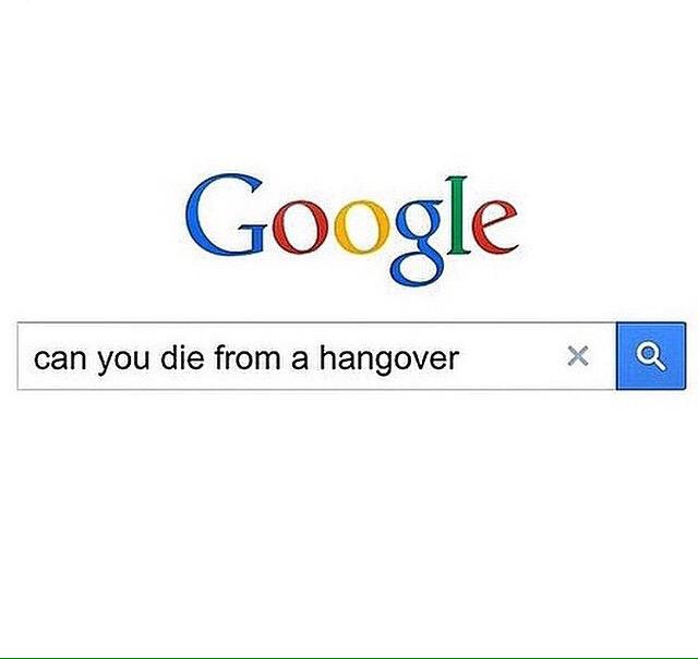Current mood: #hangover