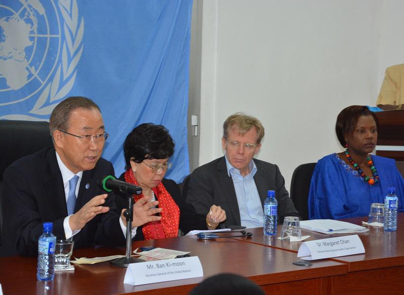 Notre priorité immédiate c’est d’arrêter la propagation d'Ebola mais  il faut commencer à penser au relèvement