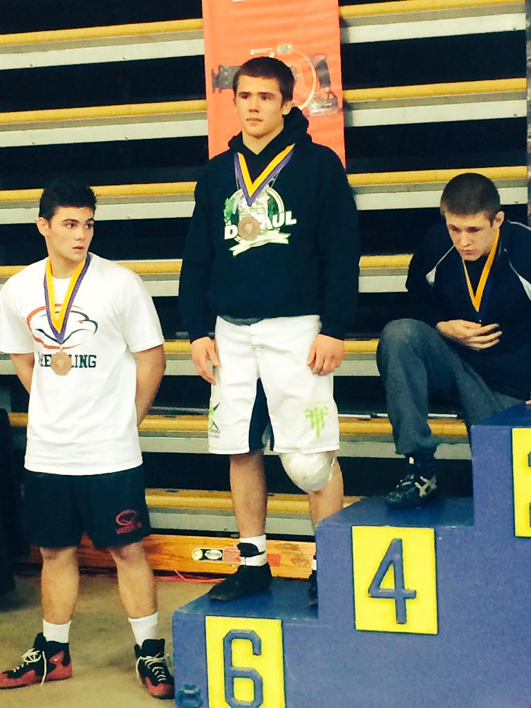 DePaul Wrestling on Twitter "Spencer Carey placing 6th after
