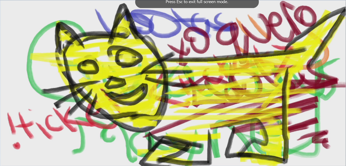 FreakishAlloy's tweet photo. I think @DasMehdi is the next Bob Ross. #WhatIsThis #SoAbstract #WhatisTheArtistReallyThinking? #art http://t.co/hKEQWa5chn
