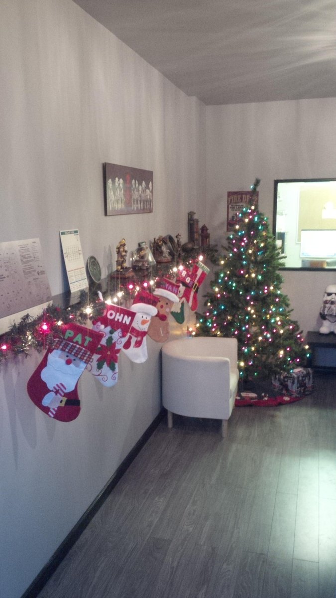 Well tree is up, stocking are hung. Ready for our Christmas party on the 24th. 
Happy Holidays from Phoenix Fire Pro