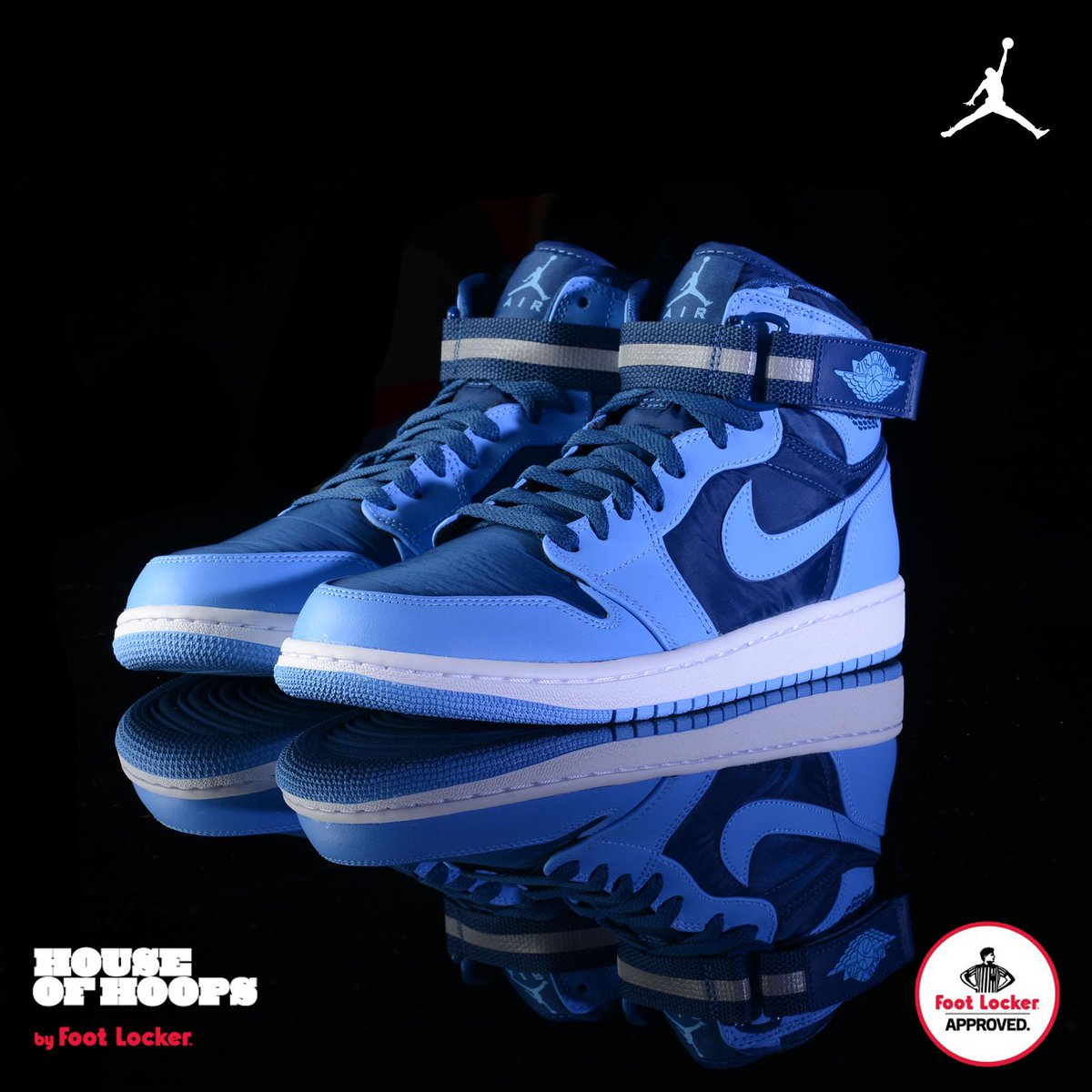 air jordan 1 high strap french blue