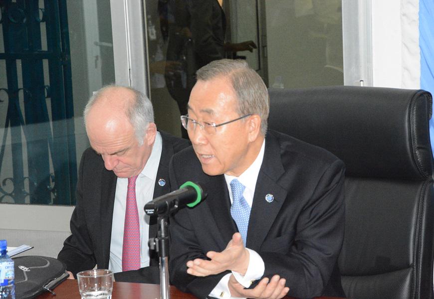 International community has been very generous and supportive to what we have been doing in fighting Ebola,  BKM