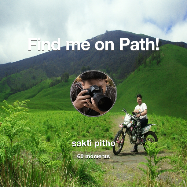 R_Sakti's tweet photo. I've shared 60 memories with my friends on #Path - see them now at http://t.co/XzJWpEib2e! #thepersonalnetwork http://t.co/EN8sBf1yVo
