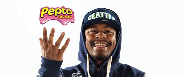 NFLRT's tweet photo. Marshawn Lynch is trading in his Skittles sponsorship for Pepto-Bismol http://t.co/tw10GywoGL