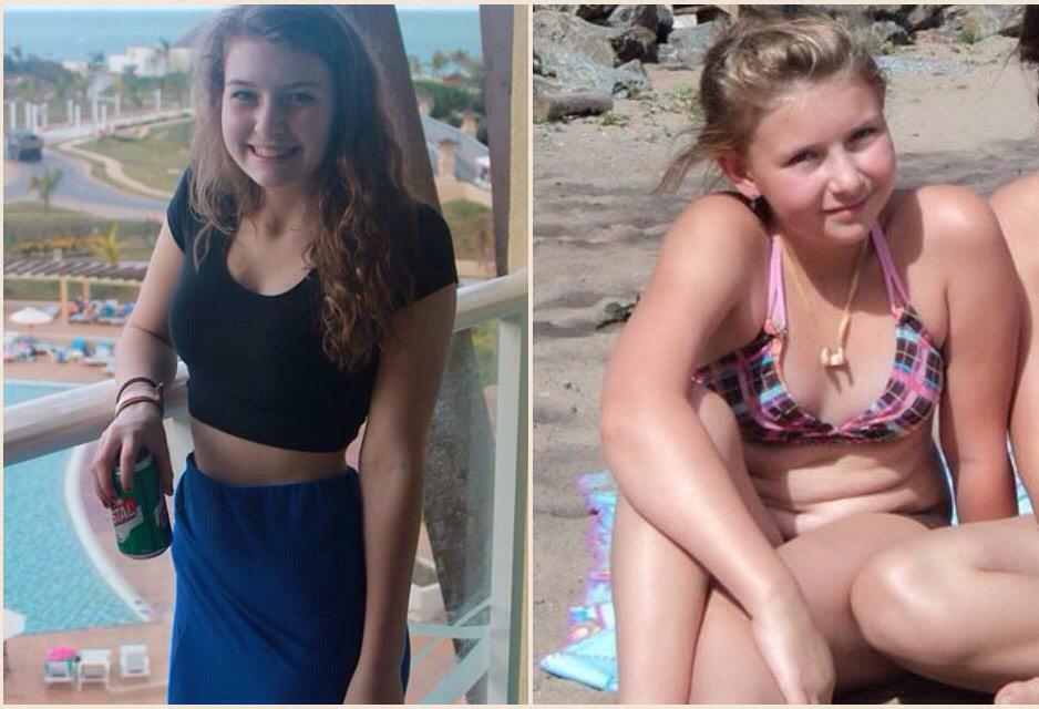 robmottyxo's tweet photo. Before and after Christmas break http://t.co/ak0vfz880v