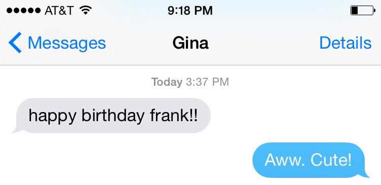 Know you\re a fan when friends r texting bday wishes. Happy birthday to Frank Zappa. Miss him immensely. 