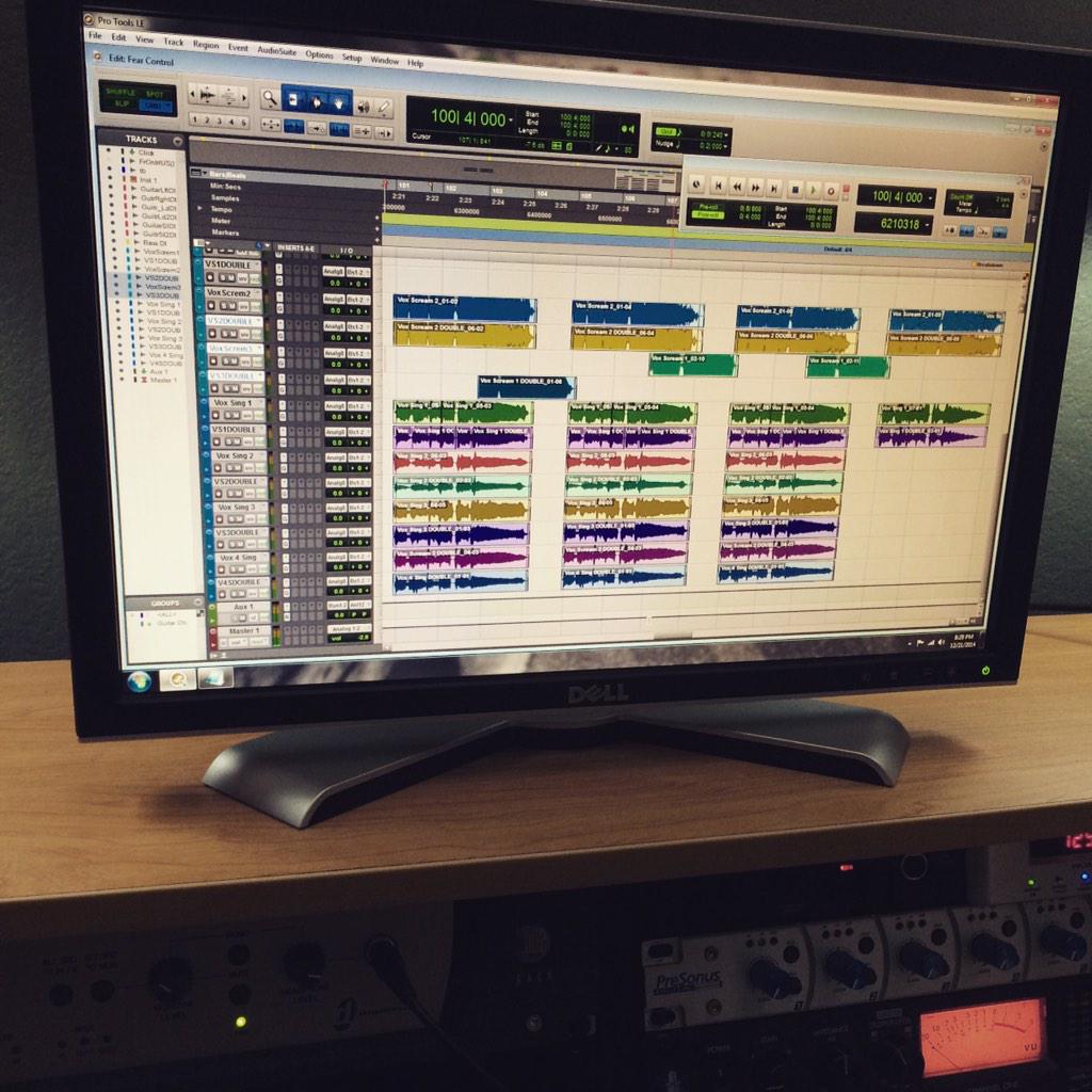 TErecordings's tweet photo. Chorus vocal layering. http://t.co/2Md7TCYnDP