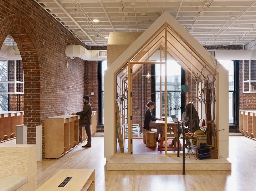 designboom's tweet photo. airbnb's #portland office offers a diverse range of working environments #interiors http://t.co/va9X4MmBvU http://t.co/HTi6AMNC2O