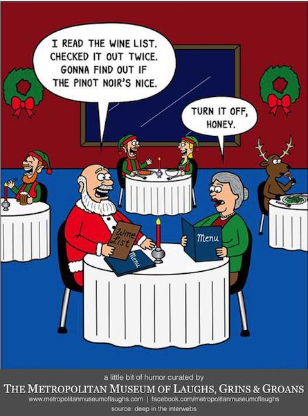 O3Vineyards's tweet photo. RT @winewankers: Santa loves #wine too! http://t.co/Jfyrd1Hw1y